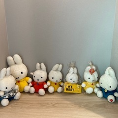 ミッフィーぬいぐるみ7体🧸