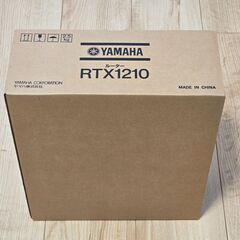 YAMAHA RTX1210 新品、未開封の画像