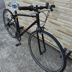 中古自転車 6段変速 475MM クロスバイク軽整備済み 防犯登録対応 町田市 相模原市 MM735の画像
