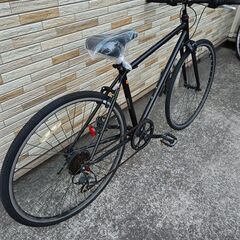 中古自転車 6段変速 475MM クロスバイク軽整備済み 防犯登録対応 町田市 相模原市 MM735の画像