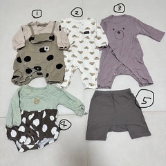 60-70サイズ　ベビー服(1点¥100