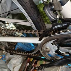 【未乗車】DAINICHI 大日産業 クロスバイク 700C CRACKER 自転車の画像