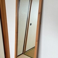無印良品　MUJI 鏡　スタンドミラー