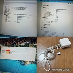 【セット】MacBook Air 11インチ Early 2015 + Apple Watch 4 セルラーモデル(44mmブラック)セット の画像