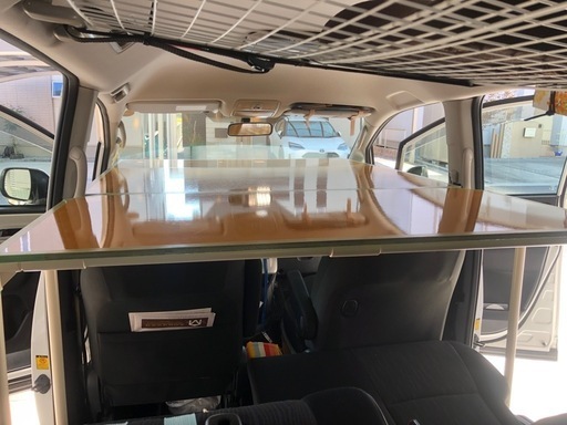 ノア・ヴォクシー用車中泊ベッドとサンシェード