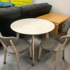 🌸おすすめ品🌸北欧風ダイニングテーブル3点セット🌸