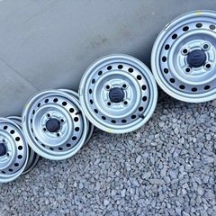 新車外し❗️スズキ純正12インチスチールホイール