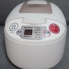 【6月4日まで】炊飯器　5.5合炊き　SHARP　KS-FA10...