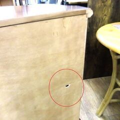 コンソール キャビネット 幅87cm サイドボード アンティーク調 飾り棚 鍵付き 収納棚 札幌市厚別区 厚別店の画像