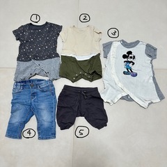 70サイズ ベビー服(1点¥100