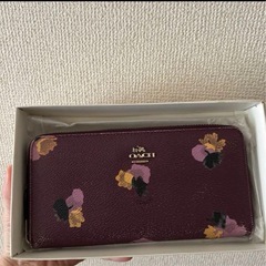 【中古】【箱付き】COACH コーチ 長財布