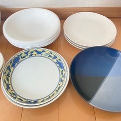 食器　皿　大皿　陶器の画像