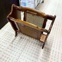 カリモク マガジンラック コロニアル レトロ
