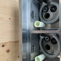 マルゼン2槽シンク 900x450x800(+100) ① マルゼン2槽シンク 900x450x800(+100) ① マルゼン 2槽シンク(バック