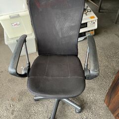 OAチェア　No.3329　ブラック　イス　ワークチェア　※上下...
