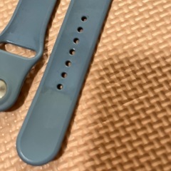 アップルウォッチ　バンド　青の画像