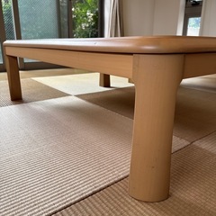 テーブル こたつケーブル無の画像