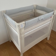 【 付属品完備⭐︎ほぼ未使用ベビーベッド】
