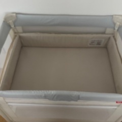 【 付属品完備⭐︎ほぼ未使用ベビーベッド】の画像