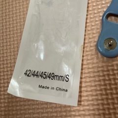 アップルウォッチ　バンド　青の画像