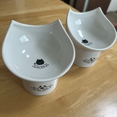 猫用食器2個セット