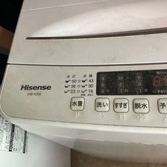 HIsense HW-K55E 5.5kg 2021年製　2-1402の画像