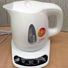 未使用 T-fal 電気ケトル アプレシア コントロール ホワイト 0.8L 湯沸かし 電気ポット 西岡店の画像