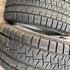 SUBARU スバル 純正ホイール 17インチ 7J ＋55 5H 5穴 PCD100 4本セット 215/45R17 BP5 BL5 スタッドレス 検索(トヨタ ウイッシュ プリウスの画像