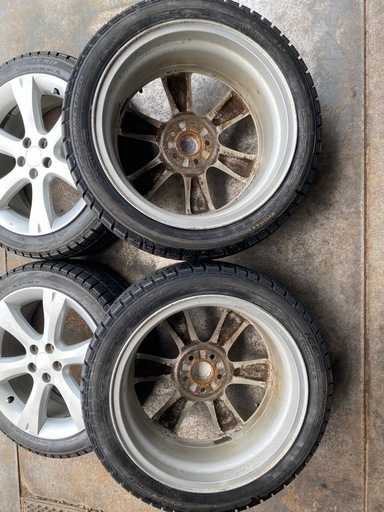 【最終値下】スバル 17インチ 純正ホイール SUBARU スバル 純正ホイール 17インチ 7J ＋55 5H 5穴 PCD100 4本