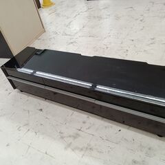★ジモティ割あり★  TV台 ブラック W170×D43×H38...