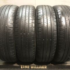 【DUNLOP ENASAVE EC300+ 165/60R15】夏タイヤ【スチールホイール 15インチ 4.5J4HPCD100】ハブ径54mm ハスラー等　(KTD394)クレジットカード QRコード決済可能の画像
