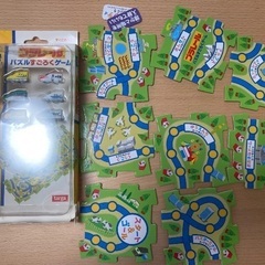 プラレール パズルすごろくゲーム の画像