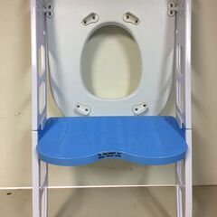 A3982　MOMMY'S HELPER　ふかふかトイレトレーナー トイレトレーニング 補助便座 ステップ付 折りたたみ式の画像