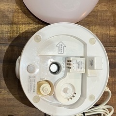アピックス 超音波式アロマ加湿器 SHIZUKU mini ホワイトの画像