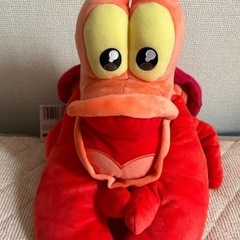 タグ付き セバスチャン ぬいぐるみ   ディズニー