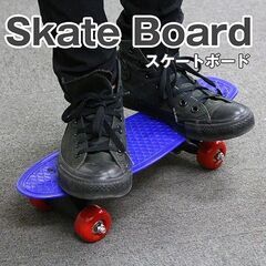 ★ミニサイズ★ スケートボード 初心者向け 滑り止め 軽量 橙色...