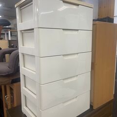 リサイクルショップどりーむ鹿大前店　No1948 5段収納　衣類...