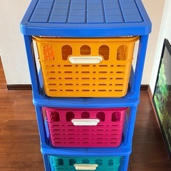 3段収納ボックス