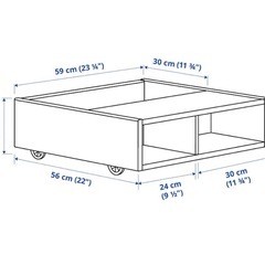 IKEA  ベッド下収納の画像