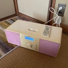 CDプレーヤー　ラジオ　ジャンク品