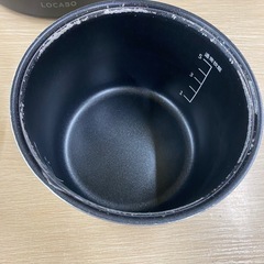 【7E29⑤】LOCABO 糖質カット炊飯器 2022年製の画像