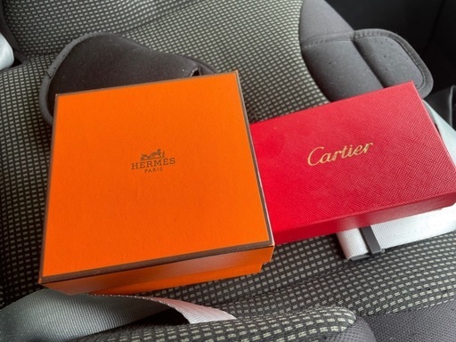 エルメス&カルティエ空箱