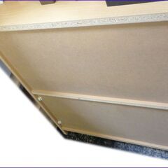 【￥3000-】小型 食器棚 収納 木製の画像