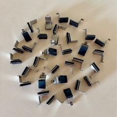 ダボレール用ステンレス棚受け爪 32個セット