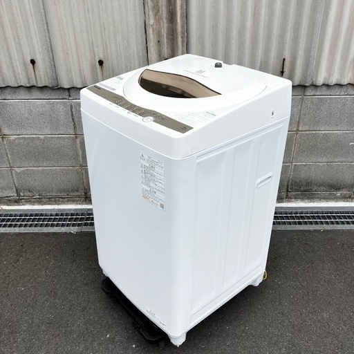 TOSHIBA 全自動電気洗濯機　AW-5GA1