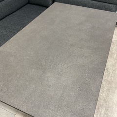 KE-42【新入荷　アウトレット品】松田家具　ドルチェ/トレイル　リビングダイニング3点セット　グレーの画像