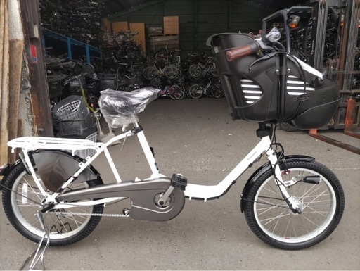 試乗?新車仕上げ⭐️中古子供乗せ電動自転車 パナソニックギュット前乗せ