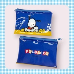 ポチャッコ フラットポーチ 2個 サンリオキャラクターズ