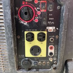 【中古】【動作OK】【店頭引取限定】KOSHIN 光進 インバーター発電機 GV-28i 88,000円（税込）の画像