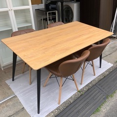 ダイニングテーブル　チェア5点セット